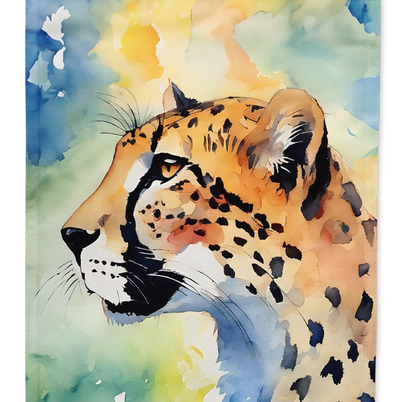 Edge Collections - Multicolor - Holiday Snow Covered Village Porch Display Flag - 1 Piece